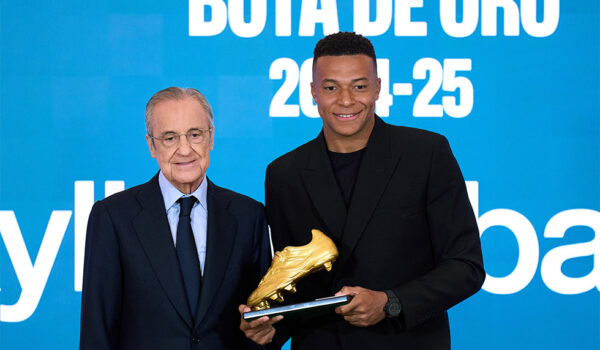 Kylian Mbappé Real Madrid Goldener Schuh