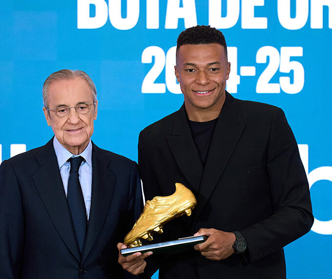 Kylian Mbappé Real Madrid Goldener Schuh