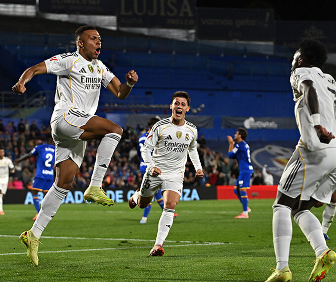 Kylian Mbappé Getafe Real Madrid