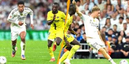 Jude Bellingham, Dean Huijsen, Real Madrid. vs. FC Villarreal