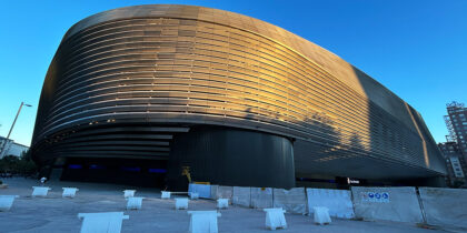 Estadio Santiago Bernabéu Real Madrid Fassade