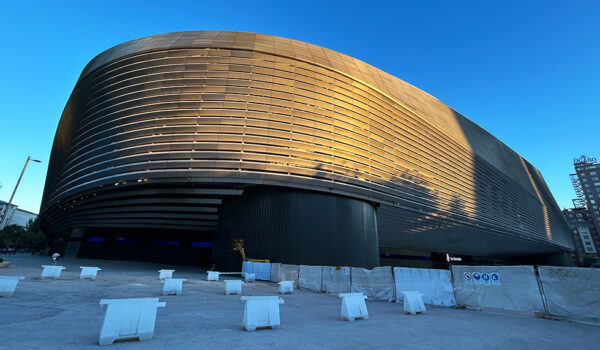 Estadio Santiago Bernabéu Real Madrid Fassade
