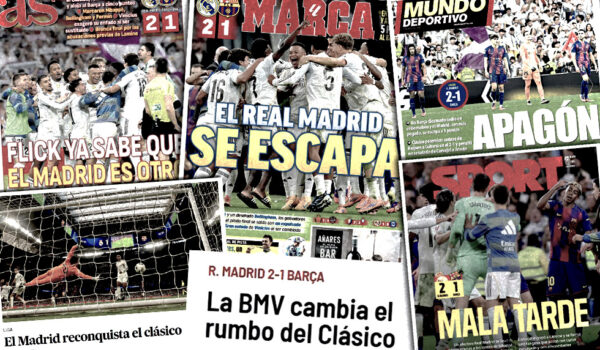 Real Madrid FC Barcelona Clásico Pressestimmen