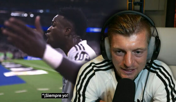 Toni Kroos Vinícius Júnior Real Madrid