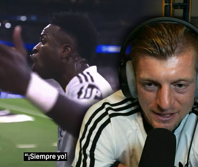 Toni Kroos Vinícius Júnior Real Madrid