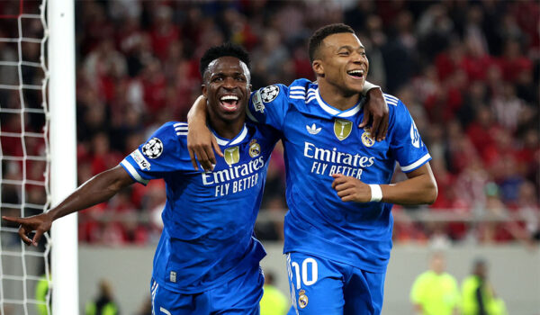 Vinícius Júnior Kylian Mbappé Real Madrid