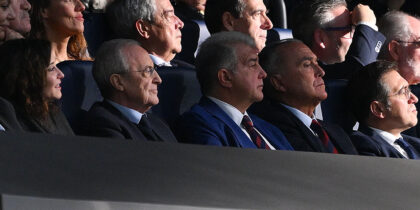 Florentino Pérez Joan Laporta FC Barcelona Real Madrid