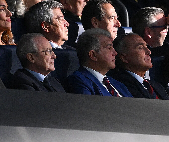 Florentino Pérez Joan Laporta FC Barcelona Real Madrid