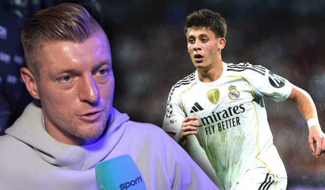 Toni Kroos Arda Güler Real Madrid