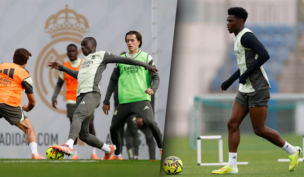 Training-ohne-Nationalspieler-Tchouam-ni-teilweise-auf-dem-Rasen