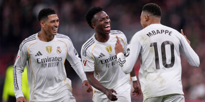 Jude Bellingham Vinícius Júnior Kylian Mbappé Real Madrid