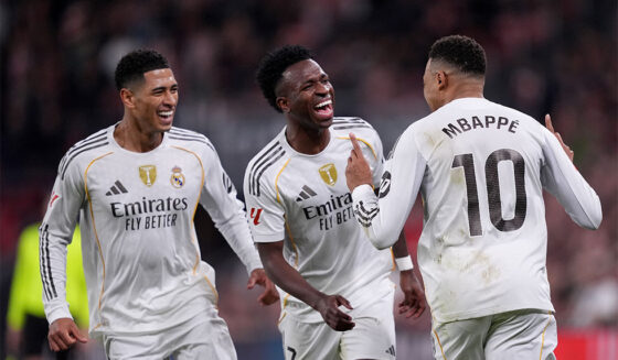 Jude Bellingham Vinícius Júnior Kylian Mbappé Real Madrid