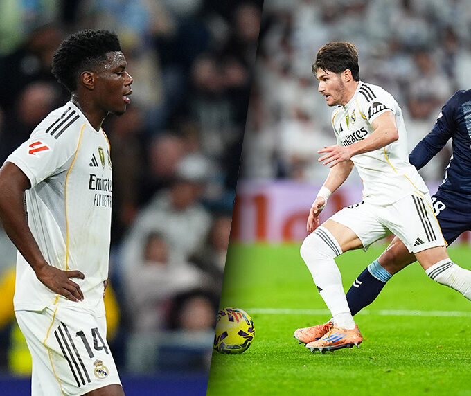 Aurélien Tchouaméni Fran García Real Madrid