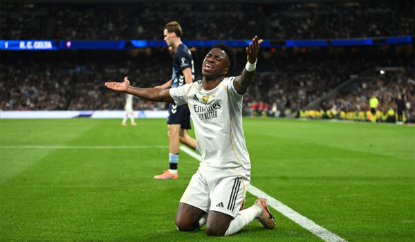 Vinícius Júnior Real Madrid CF v RC Celta de Vigo - LaLiga EA Sports