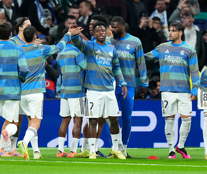 Real Madrid Warmup Champions League