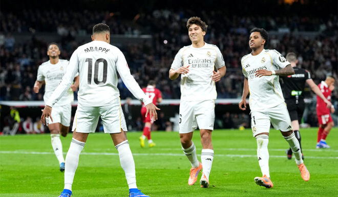 Kylian Mbappé Real Madrid Cristiano Ronaldo Jubel