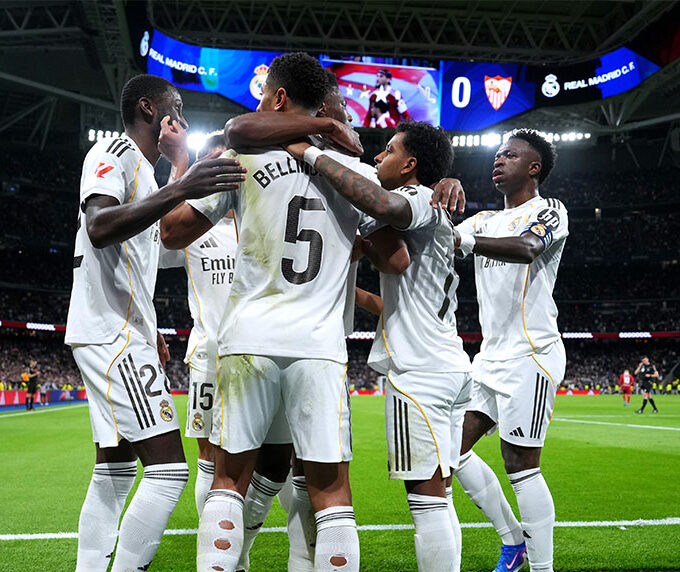 Real Madrid Tor Team Jubel