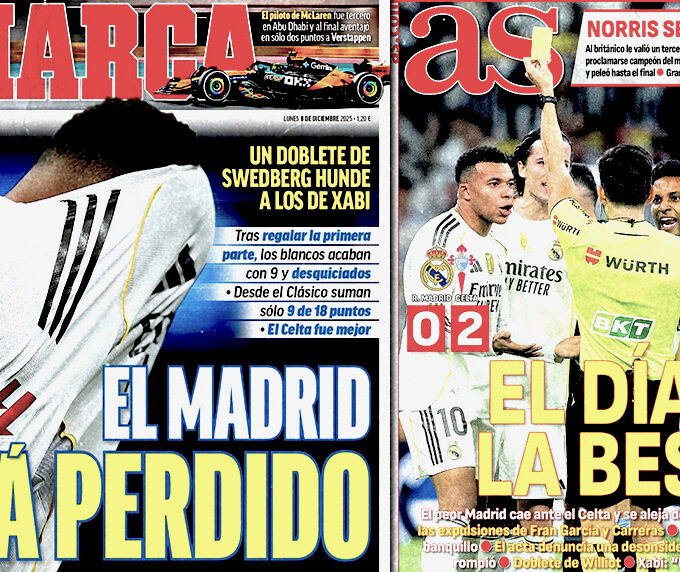 Real Madrid Celta Pressestimmen MARCA AS