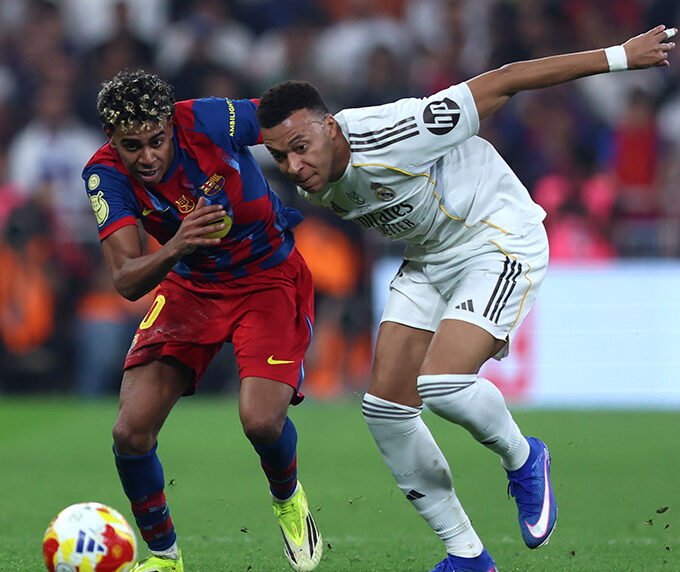 Kylian Mbappé Lamine Yamal Real Madrid FC Barcelona El Clásico