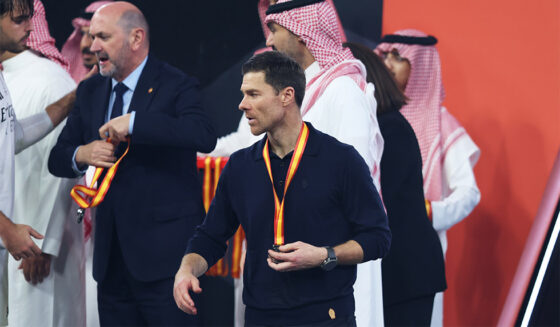 Xabi Alonso Real Madrid Supercopa